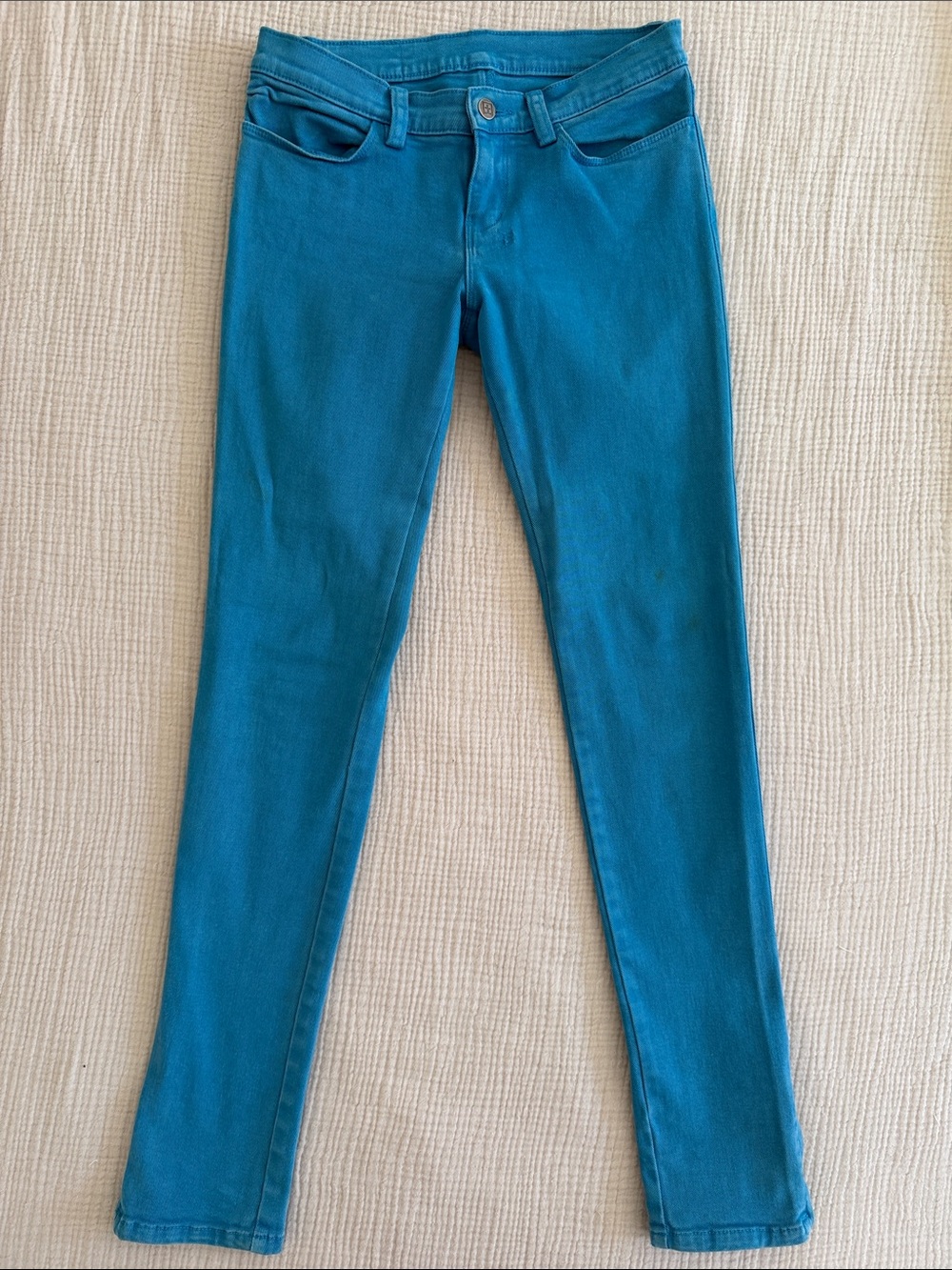 Ksubi Teal Skinny Jeans